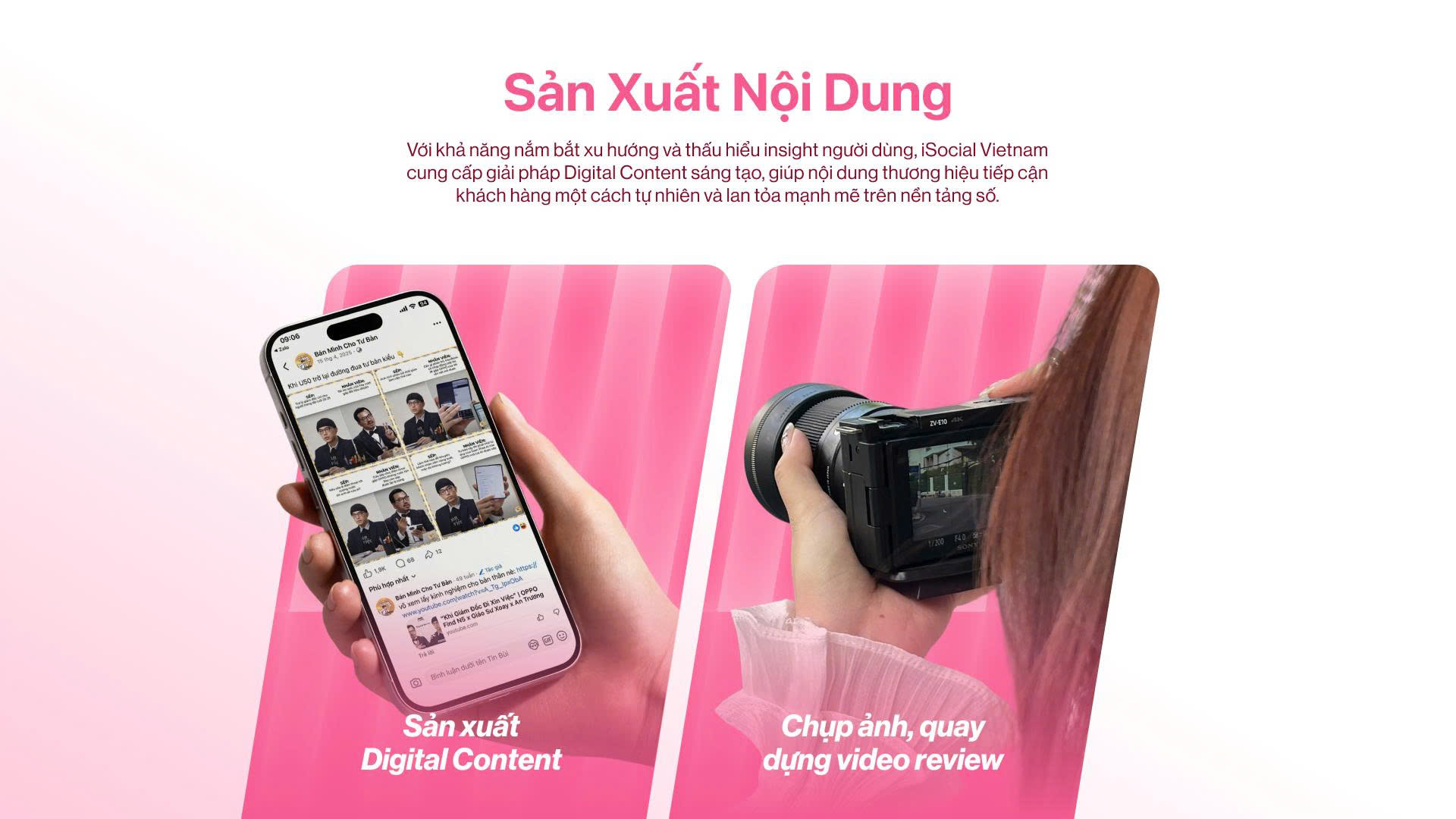 Dịch vụ Sản xuất nội dung