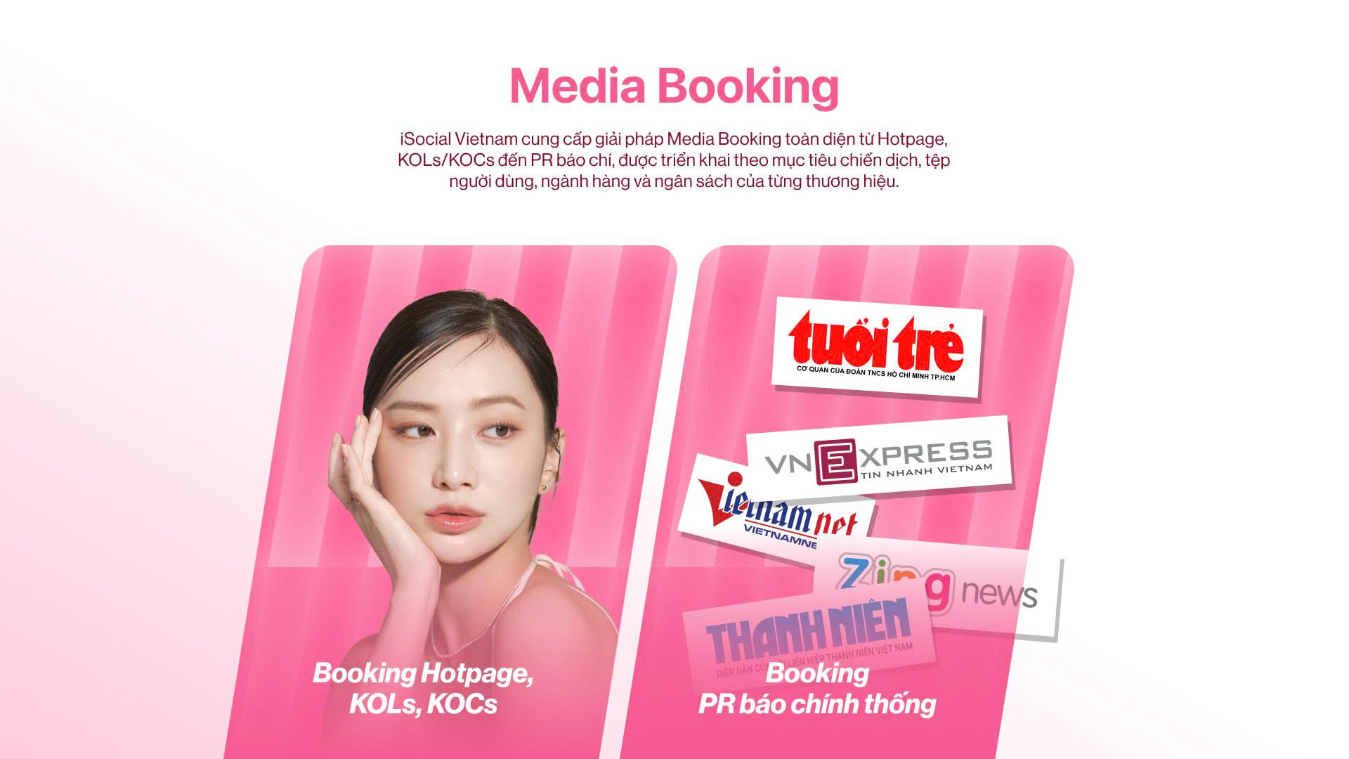 Dịch vụ Media Booking